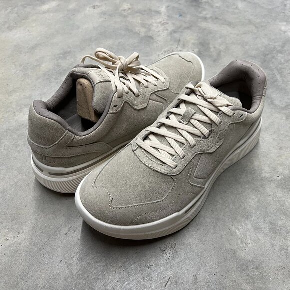 Ahnu M Sequence 1.1 Low Women's Size 9 Suede Oat White 1173251 - New - Picture 1 of 7